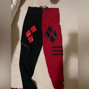 Hot Topic The Suicide Squad Harley Quinn leggings Medium